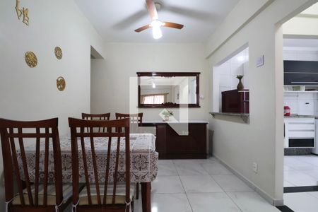 Sala de apartamento para alugar com 1 quarto, 69m² em Balneario Cidade Atlantica, Guarujá