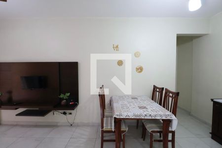 Sala de apartamento para alugar com 1 quarto, 69m² em Balneario Cidade Atlantica, Guarujá
