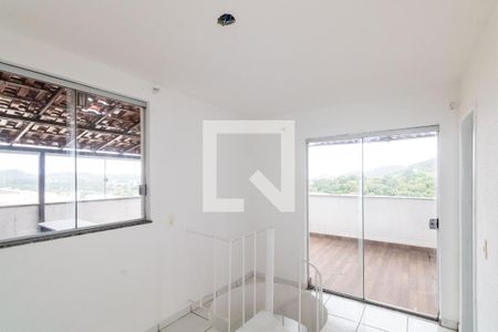 Área para os Quartos de apartamento para alugar com 2 quartos, 92m² em Campo Grande, Rio de Janeiro
