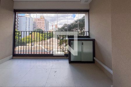 Varanda de kitnet/studio para alugar com 1 quarto, 28m² em Sumaré, São Paulo