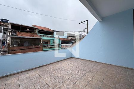 Varanda da Suíte de casa à venda com 2 quartos, 105m² em Jardim Telma, São Bernardo do Campo