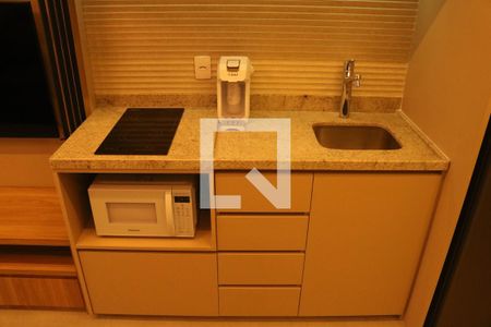 Cozinha de apartamento para alugar com 1 quarto, 41m² em Perdizes, São Paulo