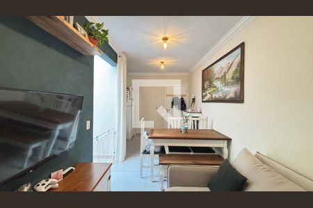 Sala - Sala de Jantar de apartamento à venda com 2 quartos, 50m² em Vila Guarani, Santo André