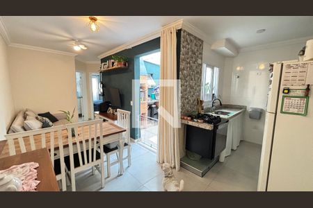 Sala - Sala de Jantar de apartamento à venda com 2 quartos, 50m² em Vila Guarani, Santo André