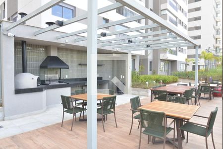 Área comum - Churrasqueira de apartamento para alugar com 3 quartos, 165m² em Vila Gilda, Santo André