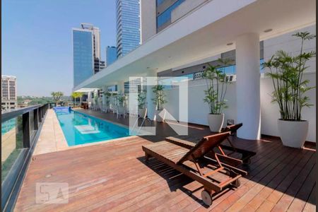 Área comum - Piscina de apartamento para alugar com 1 quarto, 64m² em Vila Olímpia, São Paulo