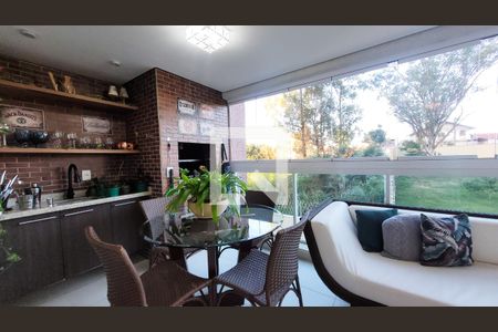 Varanda Sala de Jantar de apartamento à venda com 4 quartos, 143m² em Parque dos Pomares, Campinas