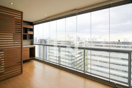 Varanda Sala de apartamento à venda com 2 quartos, 78m² em Chácara Santo Antônio (zona Sul), São Paulo