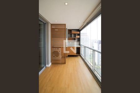 Varanda Sala de apartamento à venda com 2 quartos, 78m² em Chácara Santo Antônio (zona Sul), São Paulo