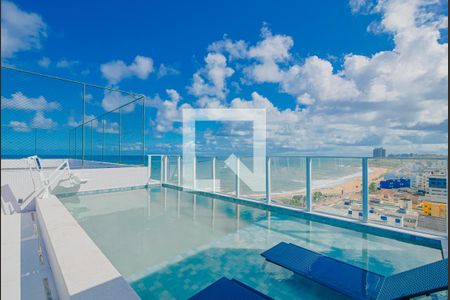 Área comum - Piscina de kitnet/studio para alugar com 1 quarto, 15m² em Amaralina, Salvador