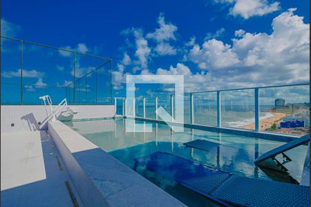 Área comum - Piscina de kitnet/studio para alugar com 1 quarto, 15m² em Amaralina, Salvador