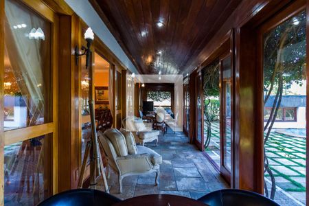 Varanda da Sala de casa à venda com 4 quartos, 735m² em Jardim Guedala, São Paulo