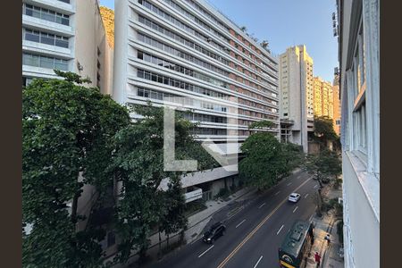 Varanda da Sala - vista de apartamento à venda com 4 quartos, 210m² em Copacabana, Rio de Janeiro