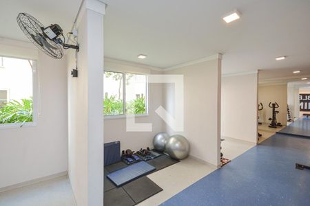 Área comum - Academia de apartamento para alugar com 1 quarto, 26m² em Jardim Cidalia, São Paulo