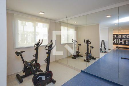 Área comum - Academia de apartamento para alugar com 1 quarto, 26m² em Jardim Cidalia, São Paulo