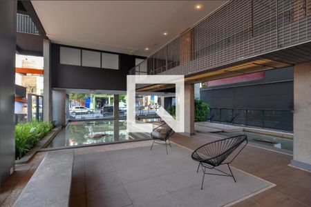 Área comum de kitnet/studio para alugar com 1 quarto, 46m² em Pompeia, São Paulo