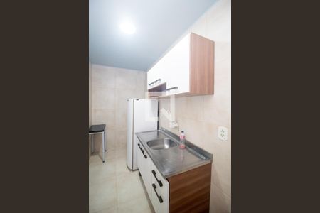 Cozinha de apartamento para alugar com 1 quarto, 38m² em Partenon, Porto Alegre