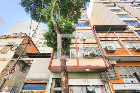 Fachada de kitnet/studio para alugar com 1 quarto, 35m² em Lapa, Rio de Janeiro