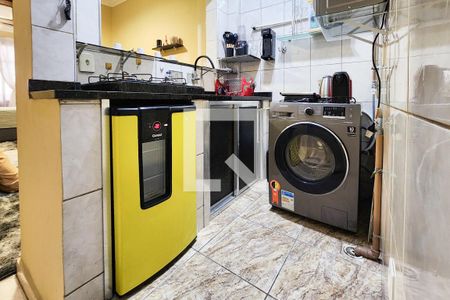 Cozinha de kitnet/studio para alugar com 1 quarto, 35m² em Lapa, Rio de Janeiro