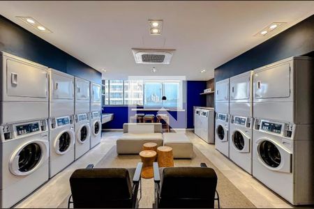 Área comum - Lavanderia de kitnet/studio à venda com 1 quarto, 27m² em Vila Mariana, São Paulo