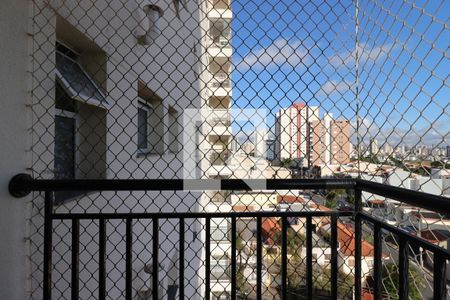 Varanda Gourmet de apartamento à venda com 2 quartos, 67m² em Vila Valparaíso, Santo André