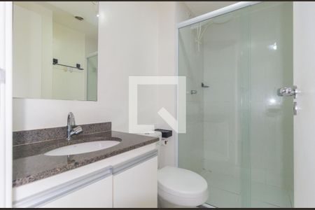 Banheiro de apartamento para alugar com 1 quarto, 34m² em Belém, São Paulo