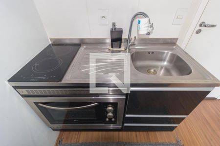 Cozinha de apartamento para alugar com 1 quarto, 34m² em Belém, São Paulo