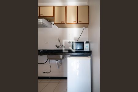 Cozinha de apartamento à venda com 1 quarto, 43m² em Jardim Paulista, São Paulo