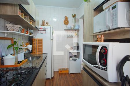 Cozinha de apartamento para alugar com 1 quarto, 40m² em Jardim Dona Leopoldina, Porto Alegre