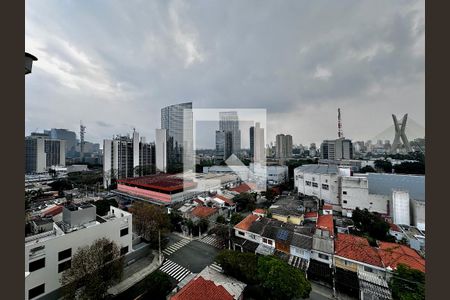 Vista Sala de apartamento à venda com 2 quartos, 74m² em Vila Cordeiro, São Paulo