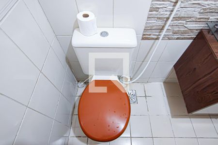 Lavabo de casa de condomínio para alugar com 3 quartos, 107m² em Taquara, Rio de Janeiro