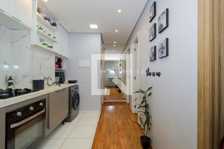 Corredor de apartamento para alugar com 2 quartos, 40m² em Paraíso do Morumbi, São Paulo