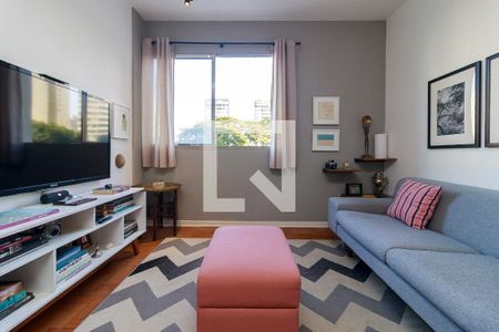 Sala de apartamento à venda com 2 quartos, 85m² em Santo Amaro, São Paulo