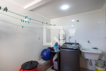 Área de serviço de apartamento à venda com 3 quartos, 194m² em Campestre, Santo André