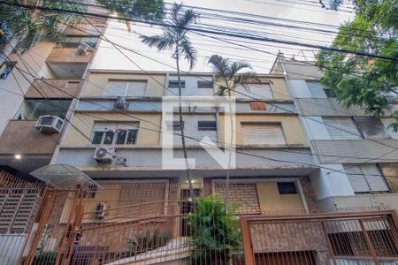 Fachada de kitnet/studio à venda com 1 quarto, 25m² em Bom Fim, Porto Alegre