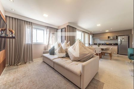 Sala de apartamento para alugar com 2 quartos, 92m² em Brooklin, São Paulo