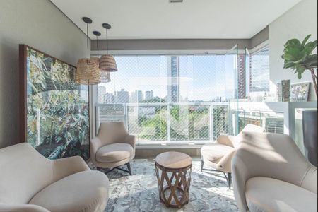 Varanda de apartamento para alugar com 2 quartos, 92m² em Brooklin, São Paulo