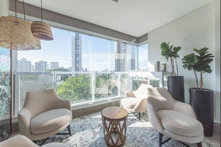 Varanda de apartamento para alugar com 2 quartos, 92m² em Brooklin, São Paulo