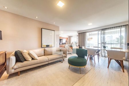 Sala de apartamento para alugar com 2 quartos, 92m² em Brooklin, São Paulo