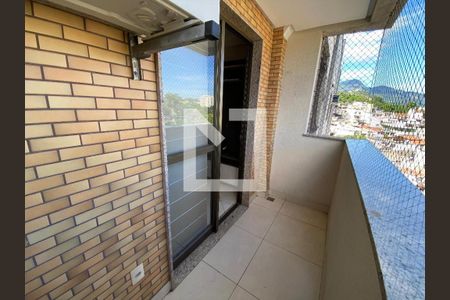 Varanda - Sala de apartamento à venda com 3 quartos, 120m² em Pechincha, Rio de Janeiro