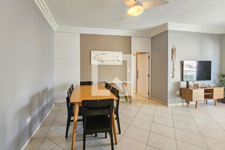 Sala de Jantar de apartamento para alugar com 3 quartos, 130m² em Balneario Cidade Atlantica, Guarujá