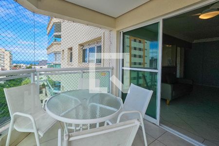 Varanda da Sala de apartamento para alugar com 3 quartos, 130m² em Balneario Cidade Atlantica, Guarujá