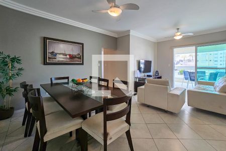 Sala de apartamento para alugar com 3 quartos, 130m² em Balneario Cidade Atlantica, Guarujá