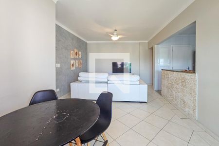 Sala de apartamento para alugar com 3 quartos, 130m² em Balneario Cidade Atlantica, Guarujá