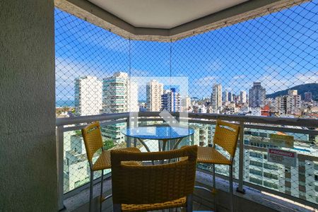 Varanda de apartamento para alugar com 3 quartos, 130m² em Balneario Cidade Atlantica, Guarujá