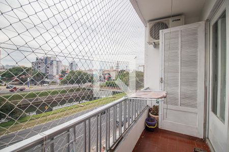 Varanda da Sala de apartamento à venda com 3 quartos, 140m² em Praia de Belas, Porto Alegre