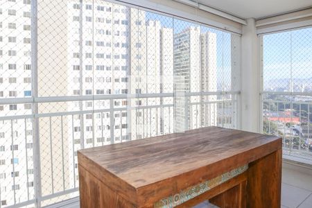 Varanda Gourmet de apartamento à venda com 2 quartos, 65m² em Barra Funda, São Paulo