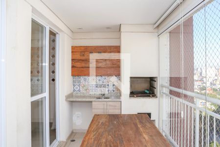 Varanda Gourmet de apartamento à venda com 2 quartos, 65m² em Barra Funda, São Paulo
