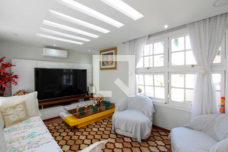 Sala de TV de casa de condomínio à venda com 5 quartos, 720m² em Barra da Tijuca, Rio de Janeiro