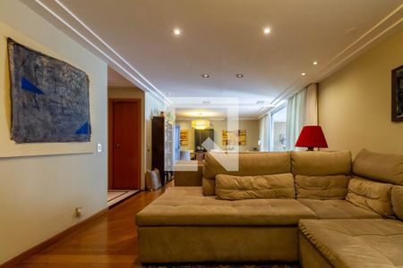 Sala de apartamento à venda com 3 quartos, 218m² em Brooklin, São Paulo